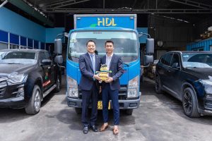 Đại diện hai công ty trong lễ ký kết hợp tác tại Việt Nam